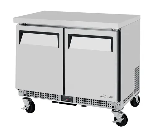 Turbo Air MUR-34S-N6 34"W Undercounter Refrigerator w/ (1) Section & (2) Doors, 115v