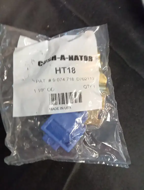 Used _UNKNOWN_ CUSH-A-NATOR HT18 Cushioned Clamp 1-1/8" OD Tube Steel Clamp Case Clamps US | Infinity wholesale & Supply LLC #1305634