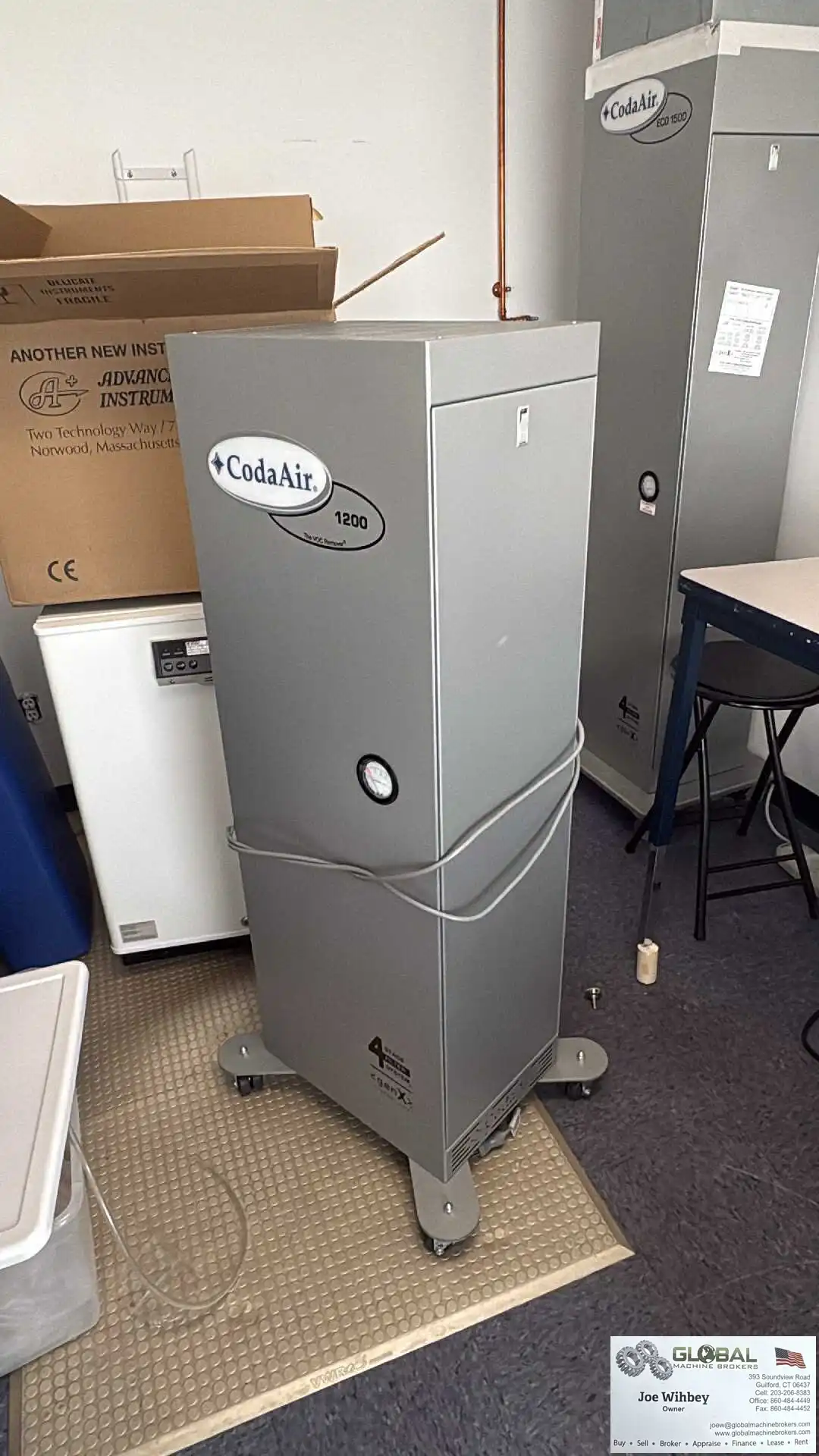 Coda Air ECO 1200 GELT-115 VOC Air Purification Filtration System Unit 115v