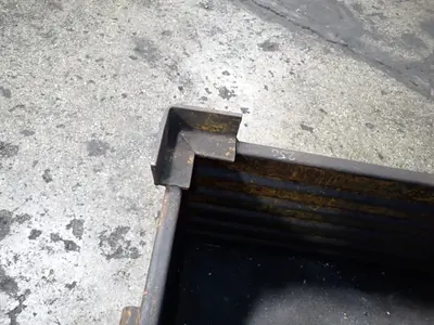 31"x 34"x 19" Drop Bottom Steel Tub