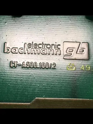 USED BACHMANN CVA500100/2