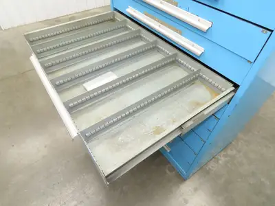 Nu-Era Modular Tool Storage Cabinet 10 Drawer 45x28x61" Vidmar Lista Stanley