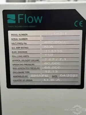 USED 2022 FLOW 20XWD-60