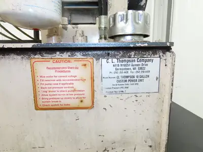 Used CONTINENTAL _UNKNOWN_ Hydraulic Power Units Indiana US | Arrow Industrial #1134006