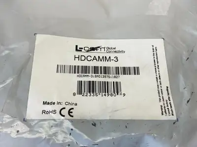 NEW L-COM PREMIUM HIGH SPEED HDMI® CABLE WITH ETHERNET, MALE