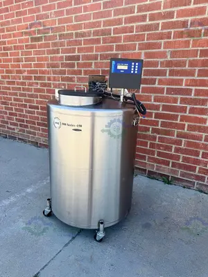 USED CHART MVE 800 SERIES-150  LIQUID NITROGEN CRYOGENIC STORAGE TANK W/ TEC 3000