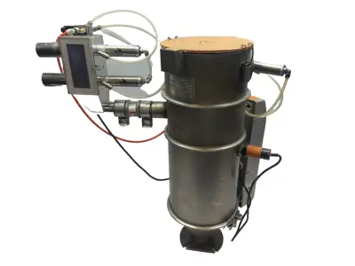 USED MOTAN METRO VACUUM RECEIVER ASSEMBLY W/ NUMATICS MODULE