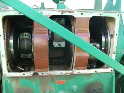 USED OILWELL S-856-10, (FORMERLY S-824-10) 5X8 TRIPLEX MUD PUMP PACKAGE
