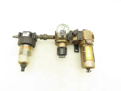 Parker CKD 06F11BC Pneumatic Compressed Air Filter Regulator Lubricator Assembly