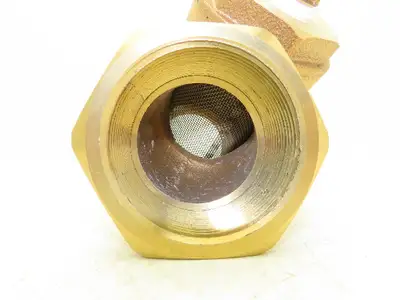 6NPX4 Brass Y Strainer Valve 2"NPT WOG 400 WSP 125