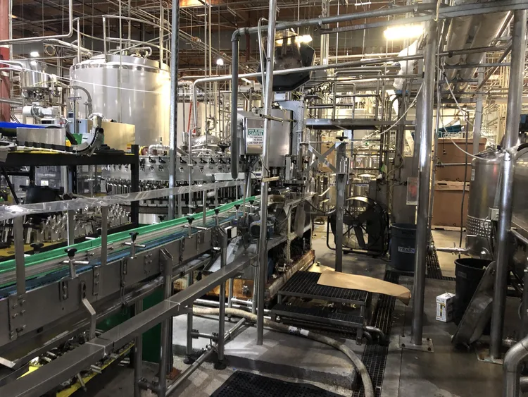Used CROWN, MOJONNIER, AROL, GC  EVANS 60-12 Liquid & Paste Complete Packaging Lines South Carolina US | Beverage Industries #1359662