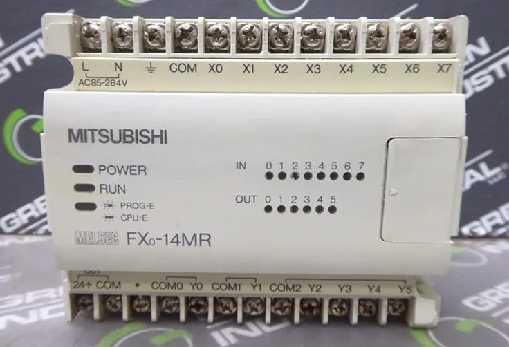 Mitsubishi FXo-14MR MELSEC Programmable Controller Module Used