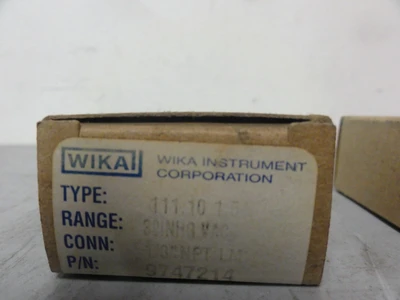 NEW WIKA 111.10