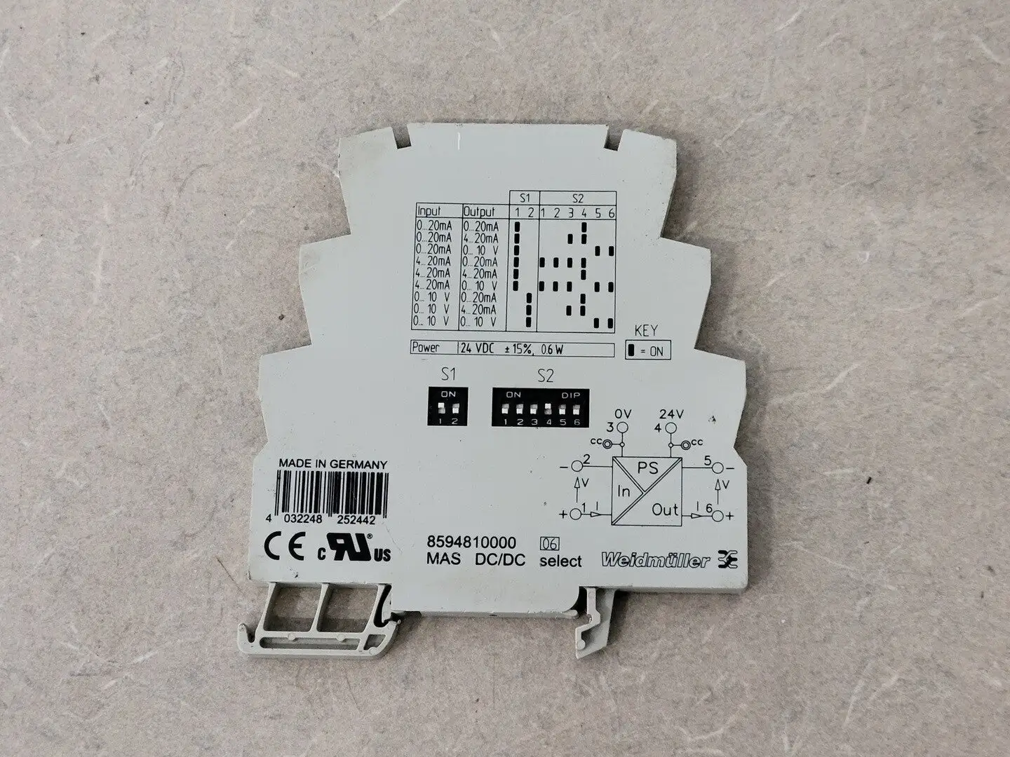 USED WEIDMULLER 8594810000