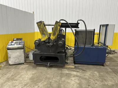 200 TON (2-3/8" TO 9-5/8") DIAMETER TRUE GRIT MODEL CT200 HYDRAULIC TUBE & PIPE PUSH POINTER / END FORMER/ SWAGING PRESS: STOCK #22399