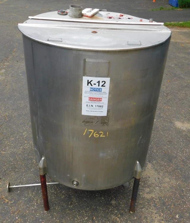 Used WILL FLOW 525 GALLON Stainless Steel Tanks New Jersey US | Champion Trading Corporation #1325170