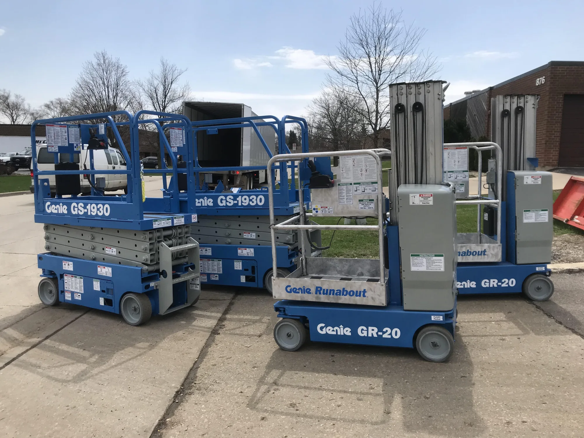 USED 2014 Genie GR-20