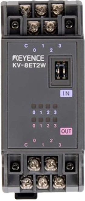 Keyence KV-8ET2W Programmable Logic Controller Expansion [Refurbished]