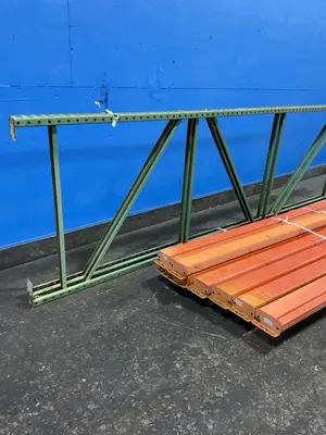 42" X 144" Pallet Racking - Tear Drop