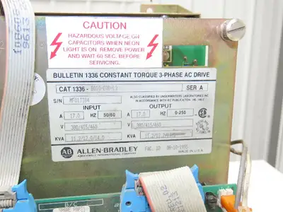Allen Bradley 1336-B010-EOD-L3 Constant Torque AC Drive 3Ph 10Hp 13.5kw 460V