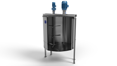 13,500L Stainless Steel Enclosed Tank