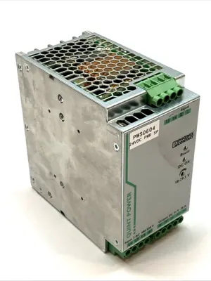 USED PHOENIX CONTACT POWER SUPPLY 24VDC 20A DIN RAIL 2866792