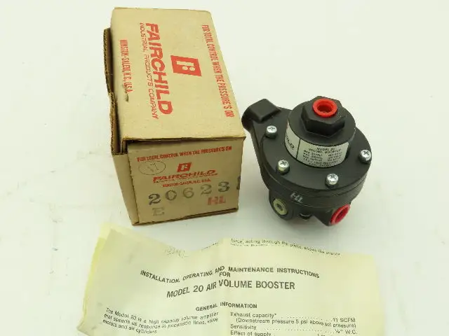 Used FAIRCHILD _UNKNOWN_ Parts (Hydraulics and Pneumatics) | Arrow Industrial #636108