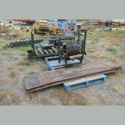 12in Wide x 20ft Long Inclined Conveyor with Add. 16in Wide x 7.5ft Long Section