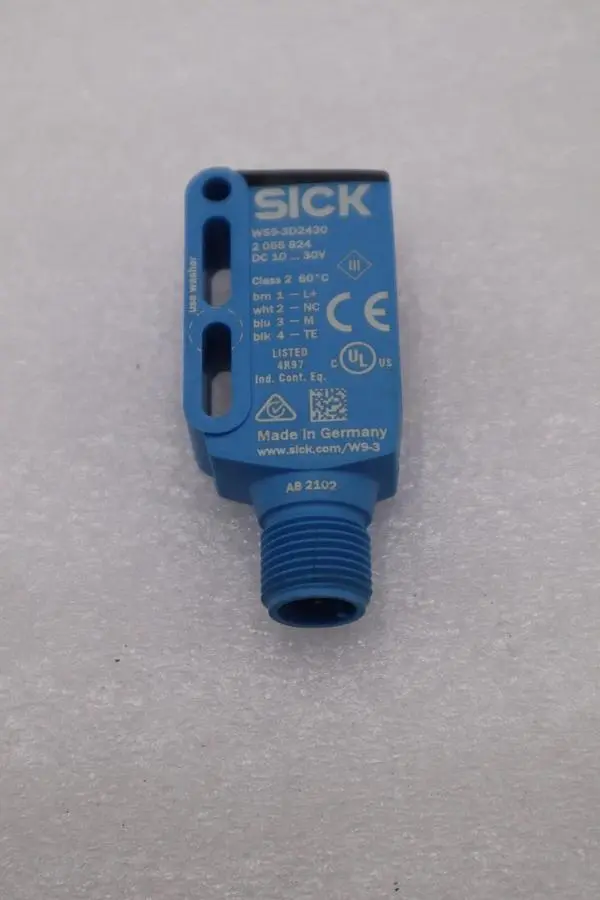 SICK WS9-3D2430 PHOTOELECTRIC SENSOR THROUGH-BEAM STOCK H1207A