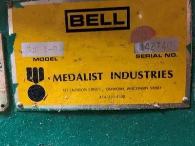 BELL 424B, 80 Inch DOUBLE-END TRIM AND BORE MACHINE