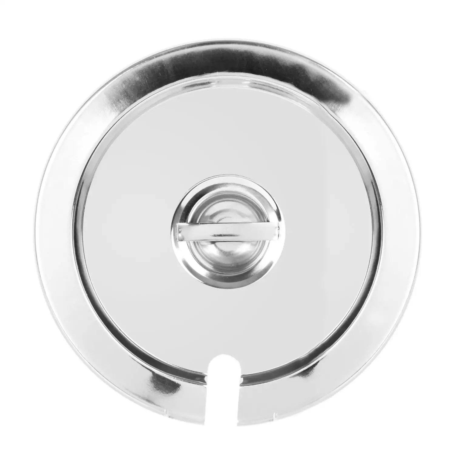 Thunder Group SLIP008 11 qt Slotted Inset Cover - Stainless Steel - 6, (each)