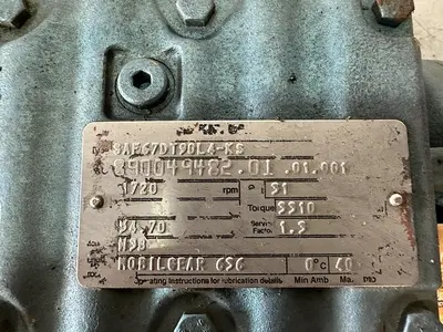 Sew-Eurodrive 2 HP Motor w/ Gear Reducer
