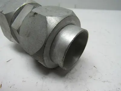Parker S58 1-1/2" Hydraulic  Flare Union Connector Jic 24