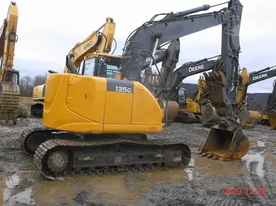 Used 2012 DEERE 135G Excavators New York US | Beck Equipment #1509278