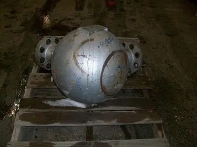 USED FLUID KINETICS PDS 2.5-18T PULSATION DAMPENER / ACCUMULATOR