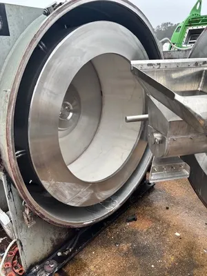 KRAUSS MAFFEI HZ125/2.5SI Centrifuge Horiz. Basket Pusher Or Peeler | Perry Equipment (11)