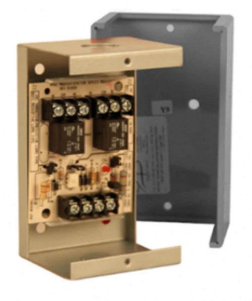 Simplex Grinnell 2088-9010 One-Position DPDT Relay, Track Mount With Cover [New]