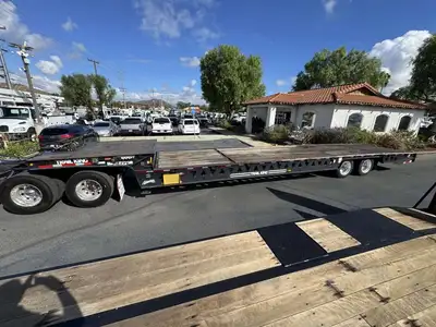 Used 2016 TRAIL KING TK80HT Lowboy Trailers California US | Commerce Truck Equipment Sales #1574017