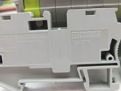 Terminal Block DIN Rail Connectors 20-2AWG Lot of 75