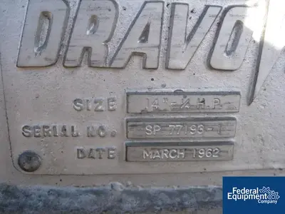 USED Dravo 14" DRAVO PELLETIZING DISK, S/S