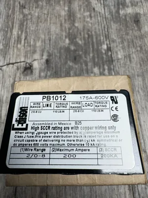 USED EDISON PB1012 & EPDB104