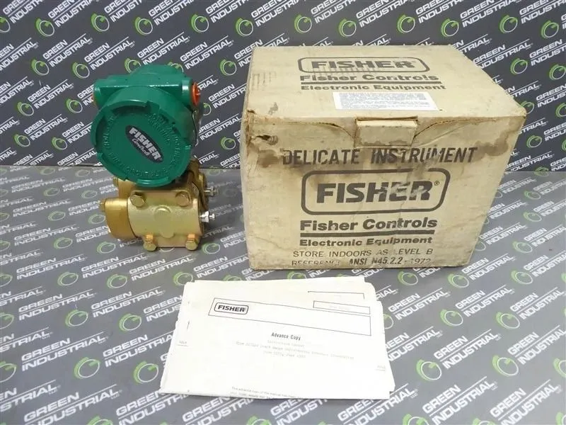 Fisher Controls 1151DR2F12 Draft Range Pressure Transmitter 0-2.75 in WC New NIB