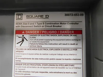 USED SQUARE D 8538SBG13V02S