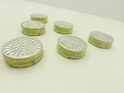 3M 7253 Respirator Cartridge Filter Organic Vapor/Acid Gas  Lot of 6
