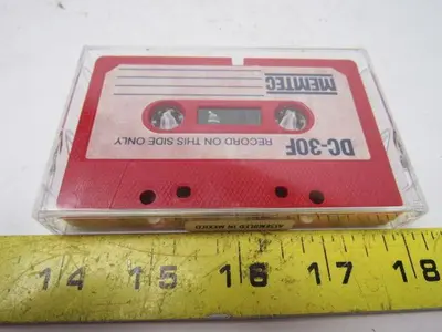Memtec DC30F Cassette Tapes For Tape Drive Lot of 10