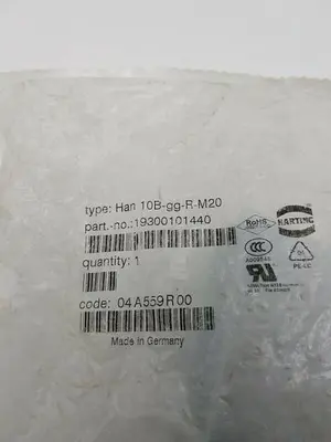 New | in-Stock HARTING 19300061540 Cable & Wire Michigan US | ND Industrial Surplus #1208562