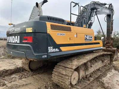 Used 2023 HYUNDAI HX350AL Crawler Excavators Texas US | National Equipment Dealers #1422453