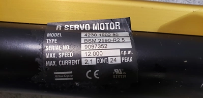 Atlas Copco BSM2590-R2.5 Nut Runner