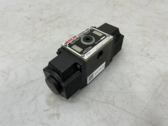 Used NACHI SS-G03-C5-R-D2-E10 Valves/Fittings Michigan US | Ideal Machinery #693726