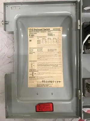 USED SIEMENS F-351